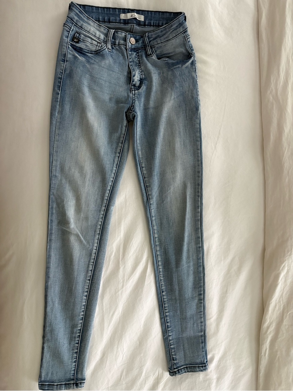 KanCan Light Blue Straight Leg Jeans